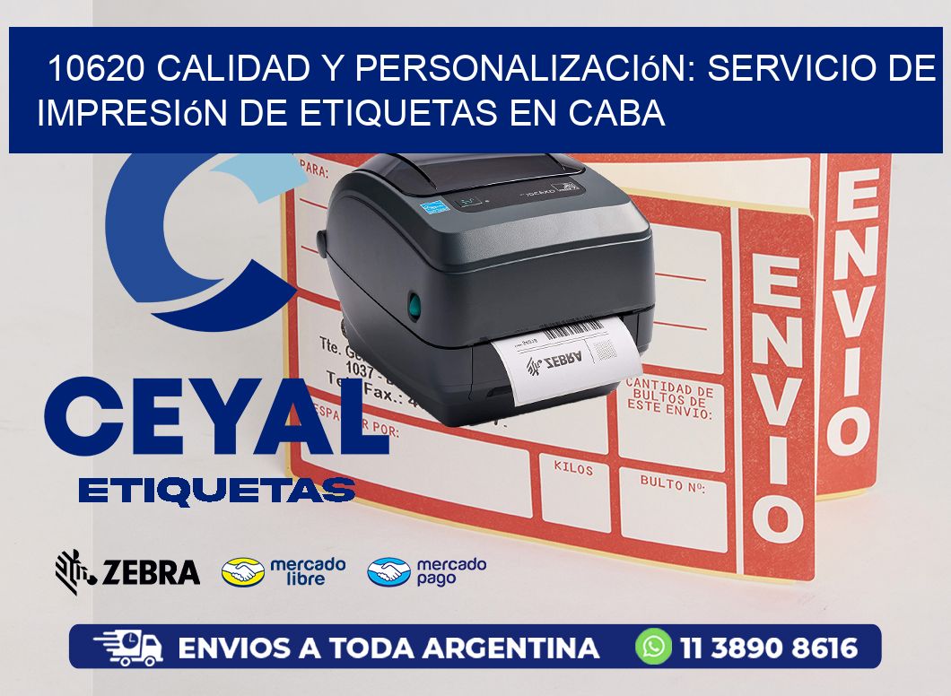 10620 Calidad y Personalización: Servicio de Impresión de Etiquetas en CABA