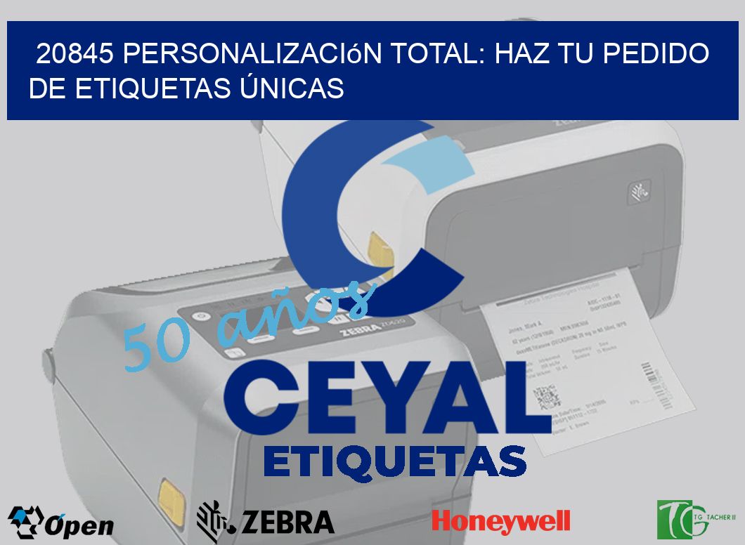 20845 Personalización Total: Haz tu Pedido de Etiquetas Únicas