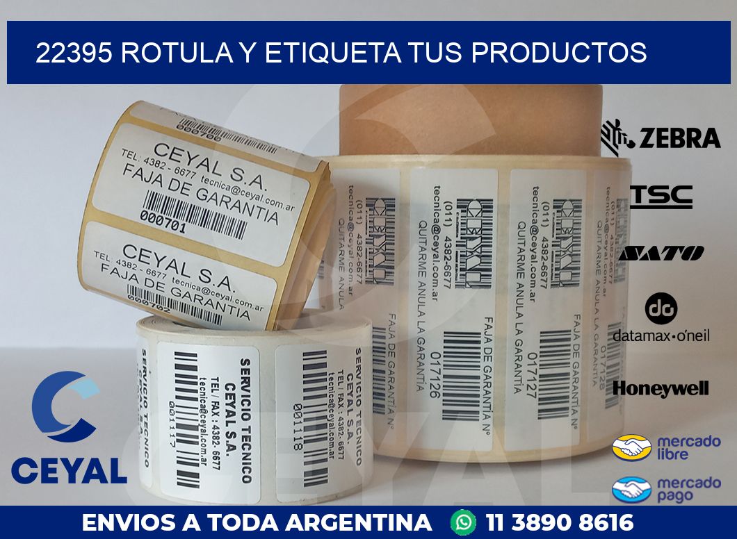 22395 ROTULA Y ETIQUETA TUS PRODUCTOS