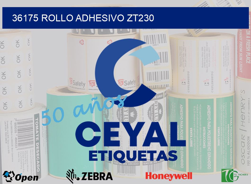 36175 ROLLO ADHESIVO ZT230