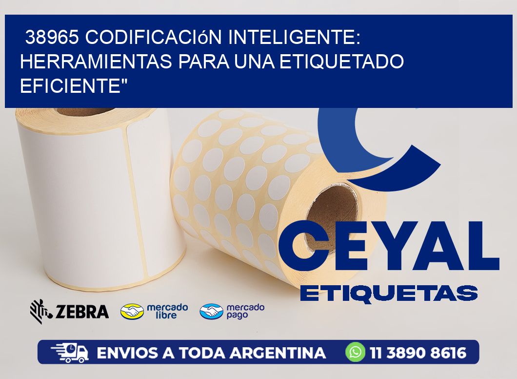 38965 Codificación Inteligente: Herramientas para una Etiquetado Eficiente