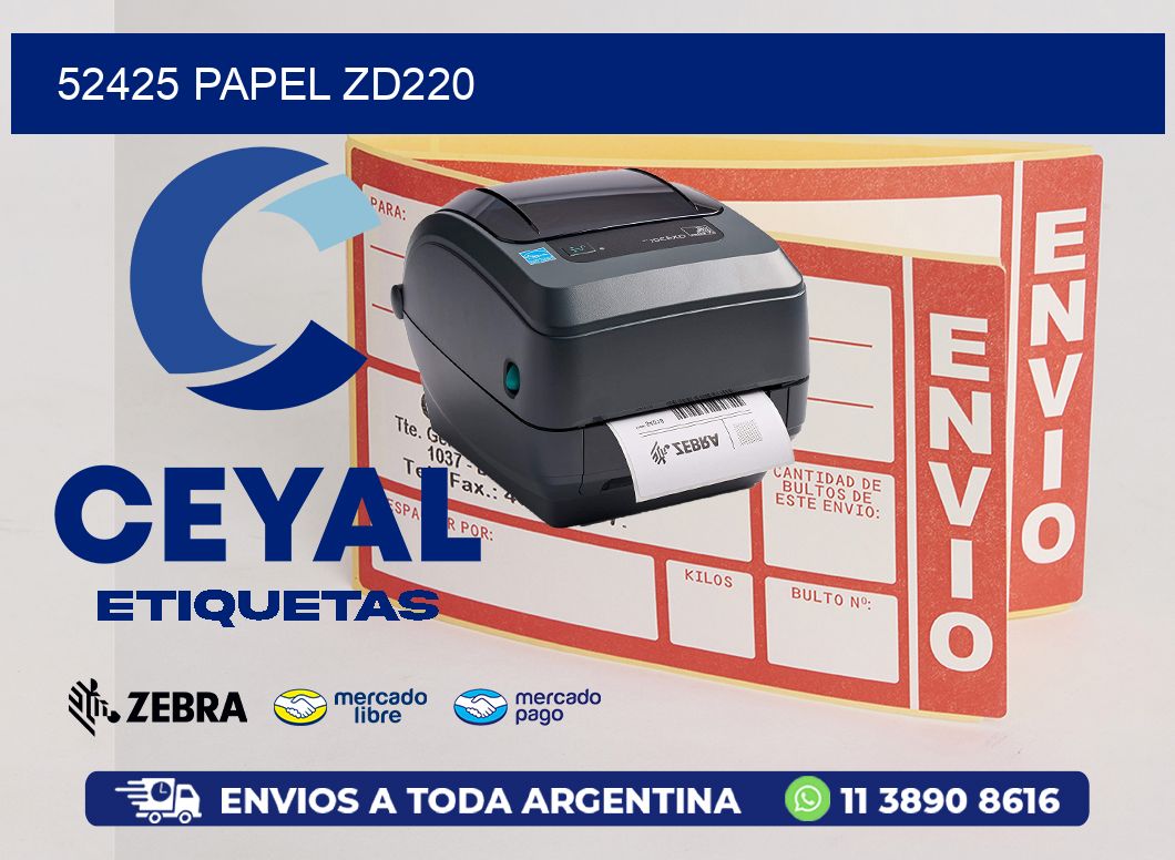 52425 PAPEL ZD220