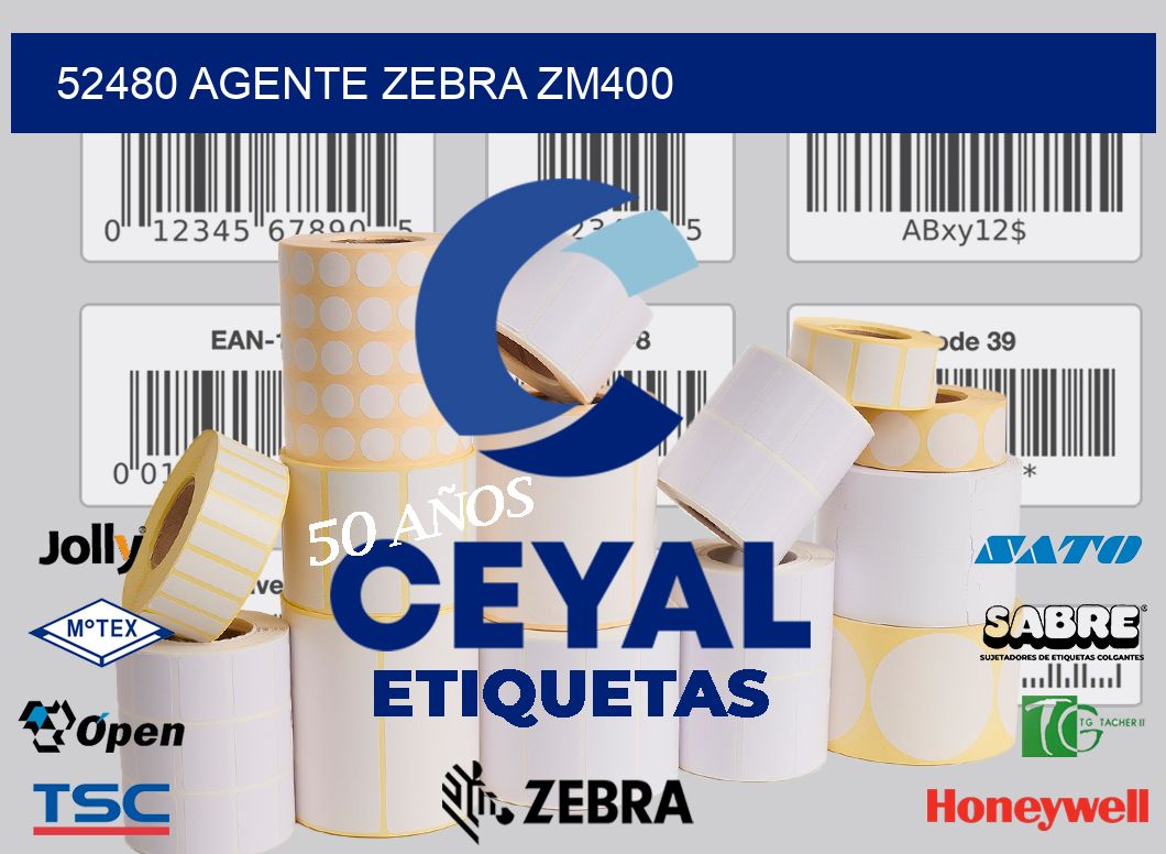 52480 AGENTE ZEBRA ZM400
