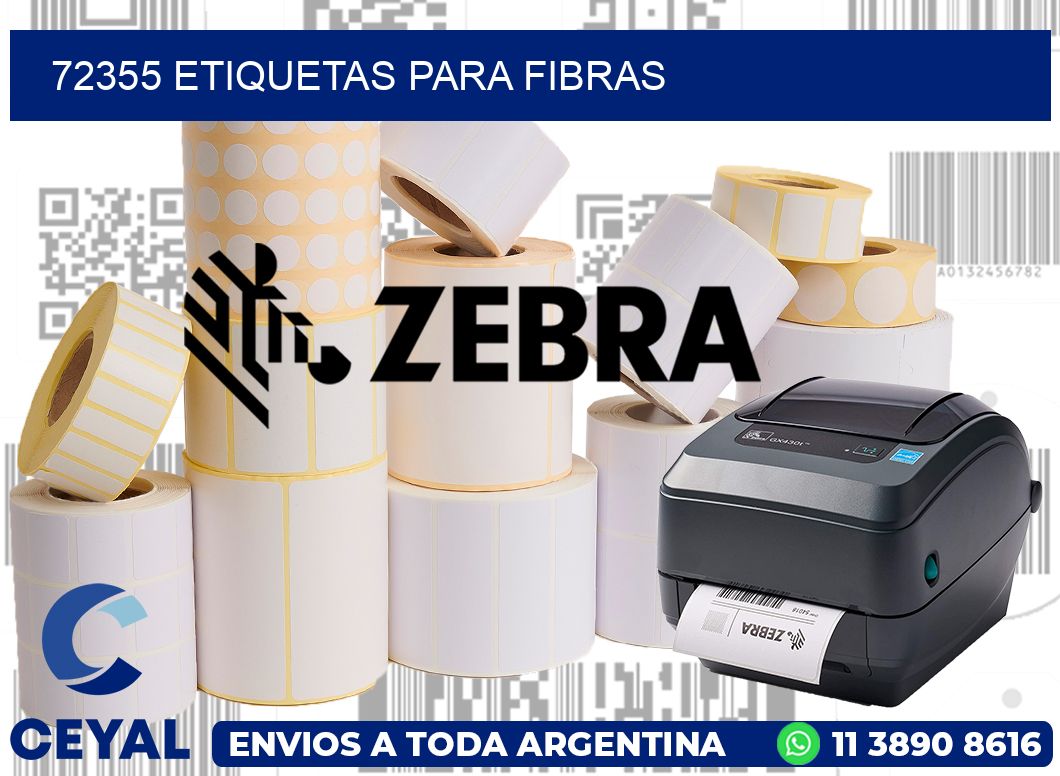 72355 ETIQUETAS PARA FIBRAS