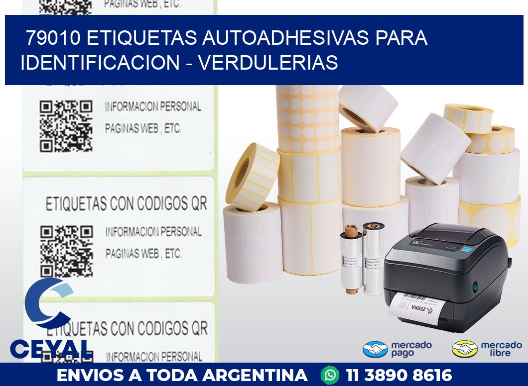 79010 ETIQUETAS AUTOADHESIVAS PARA IDENTIFICACION – VERDULERIAS