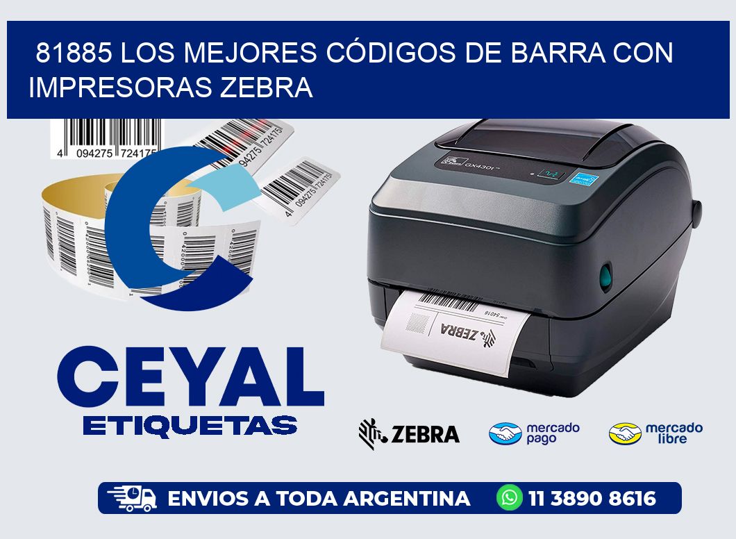 81885 LOS MEJORES CÓDIGOS DE BARRA CON IMPRESORAS ZEBRA