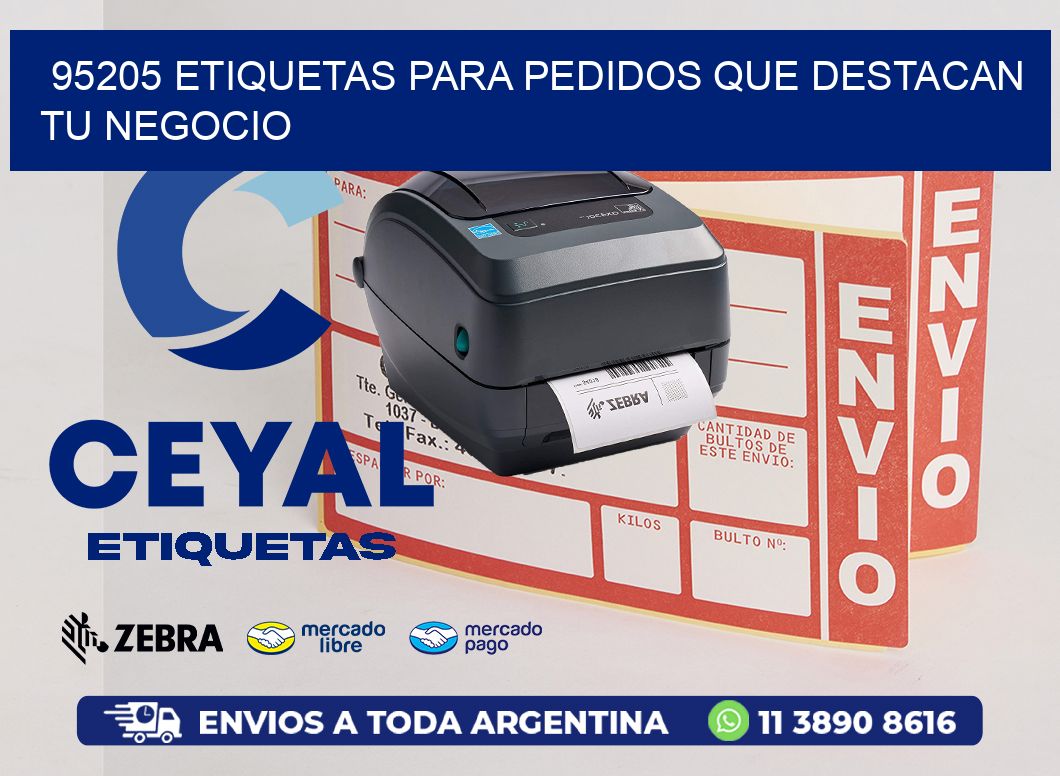 95205 ETIQUETAS PARA PEDIDOS QUE DESTACAN TU NEGOCIO