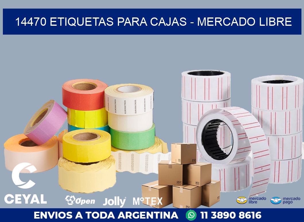 14470 ETIQUETAS PARA CAJAS – MERCADO LIBRE