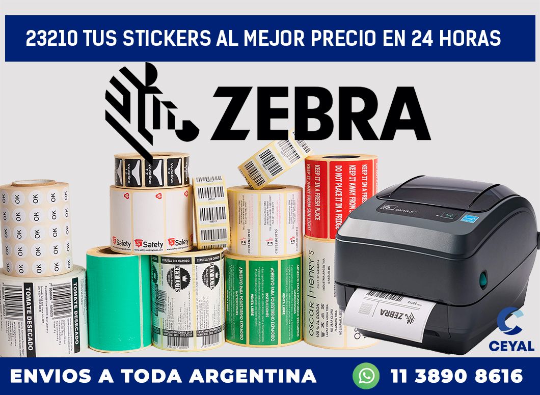 23210 TUS STICKERS AL MEJOR PRECIO EN 24 HORAS
