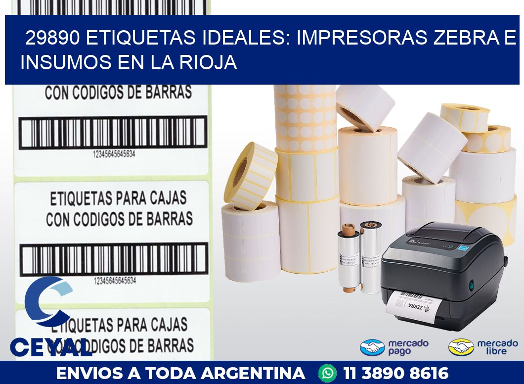 29890 ETIQUETAS IDEALES: IMPRESORAS ZEBRA E INSUMOS EN LA RIOJA
