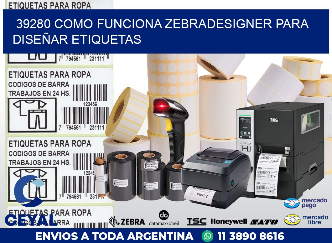 39280 COMO FUNCIONA ZEBRADESIGNER PARA DISEÑAR ETIQUETAS
