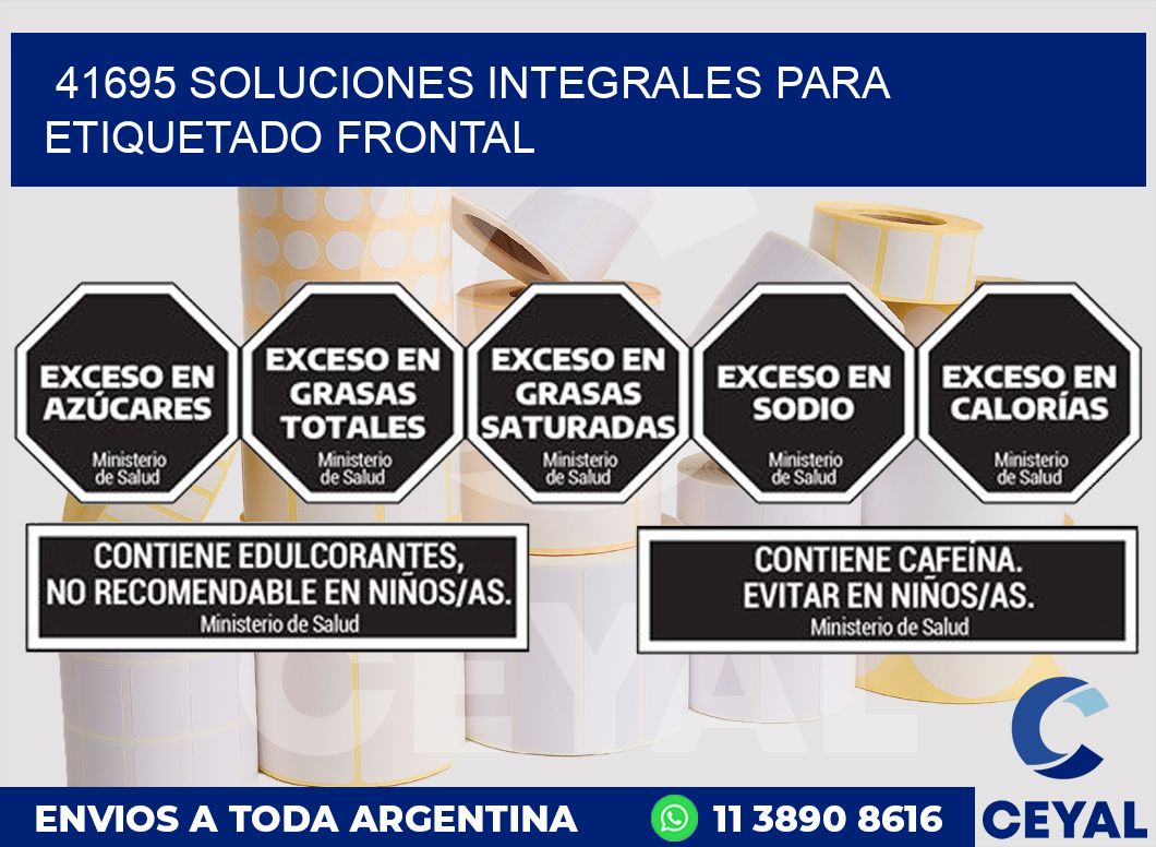 41695 SOLUCIONES INTEGRALES PARA ETIQUETADO FRONTAL