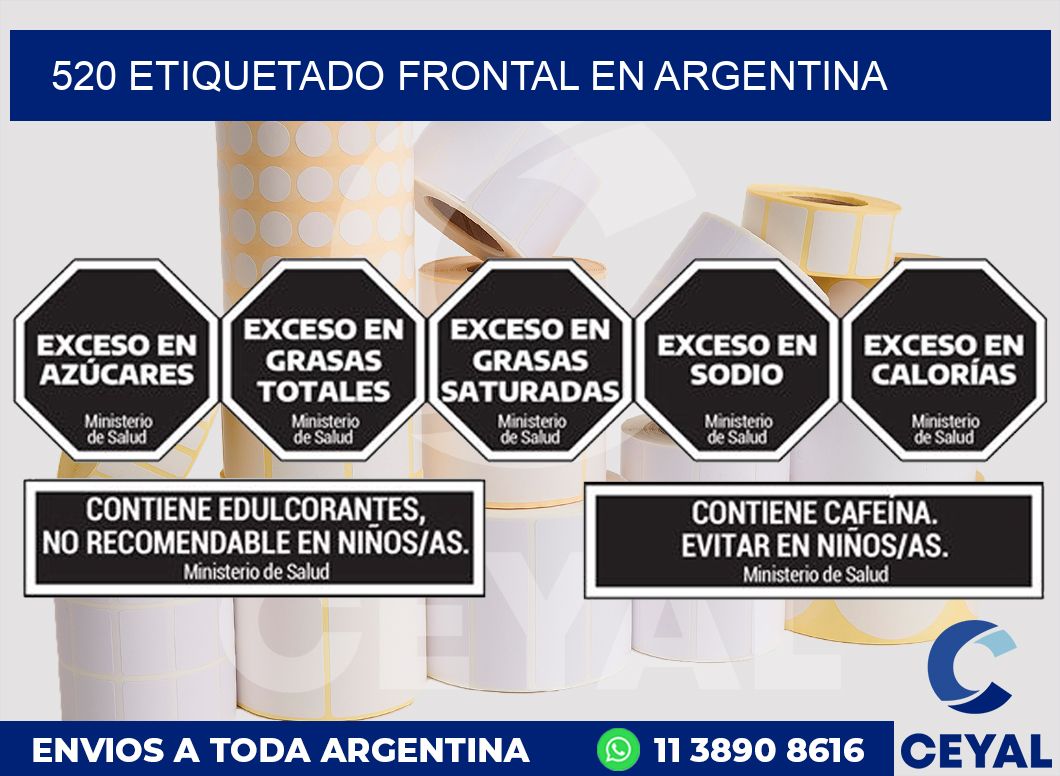 520 ETIQUETADO FRONTAL EN ARGENTINA