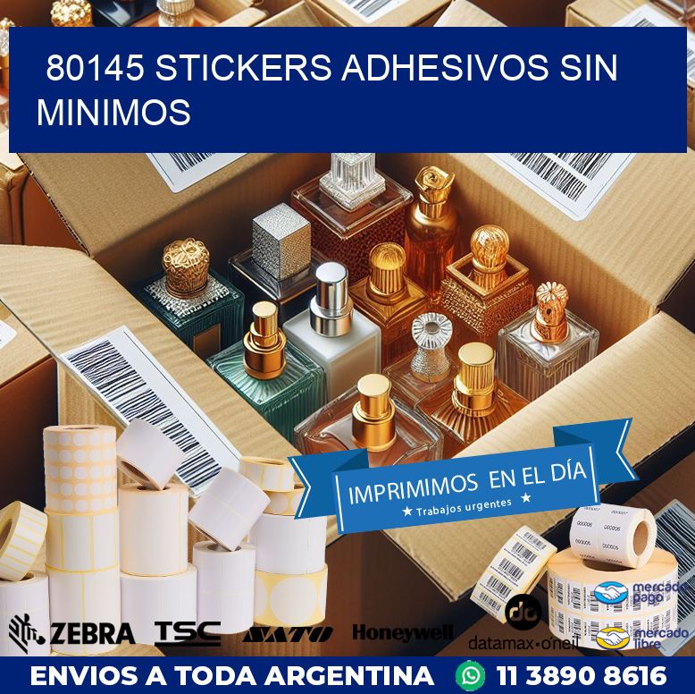 80145 STICKERS ADHESIVOS SIN MINIMOS