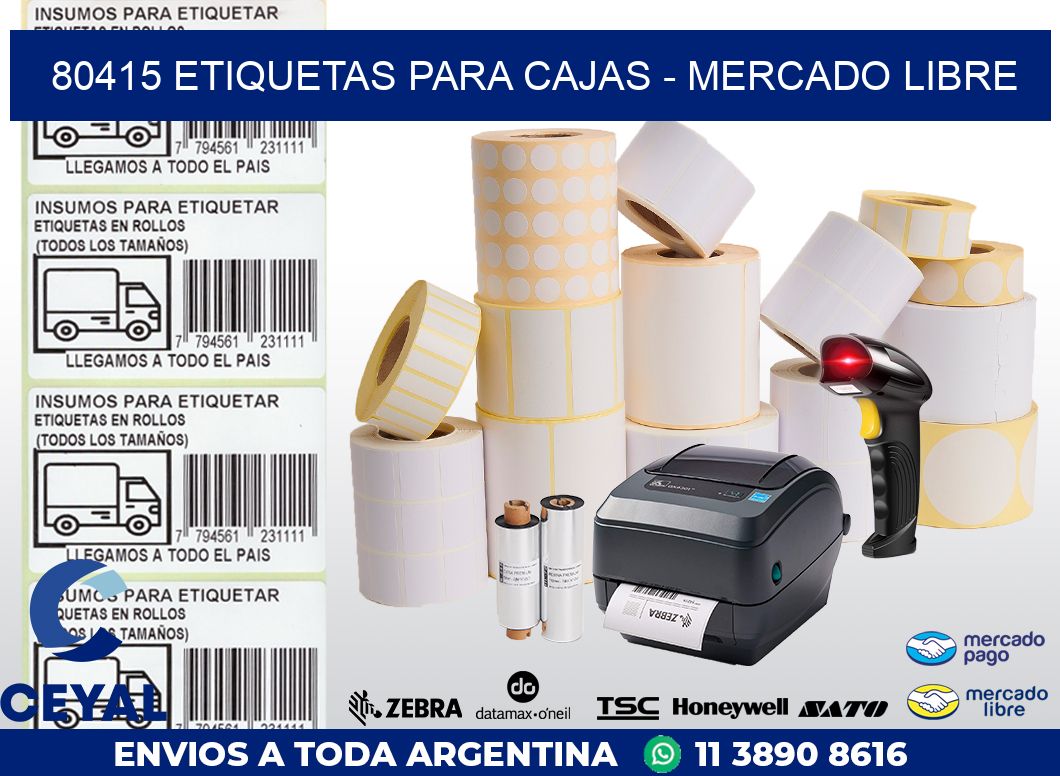 80415 ETIQUETAS PARA CAJAS – MERCADO LIBRE