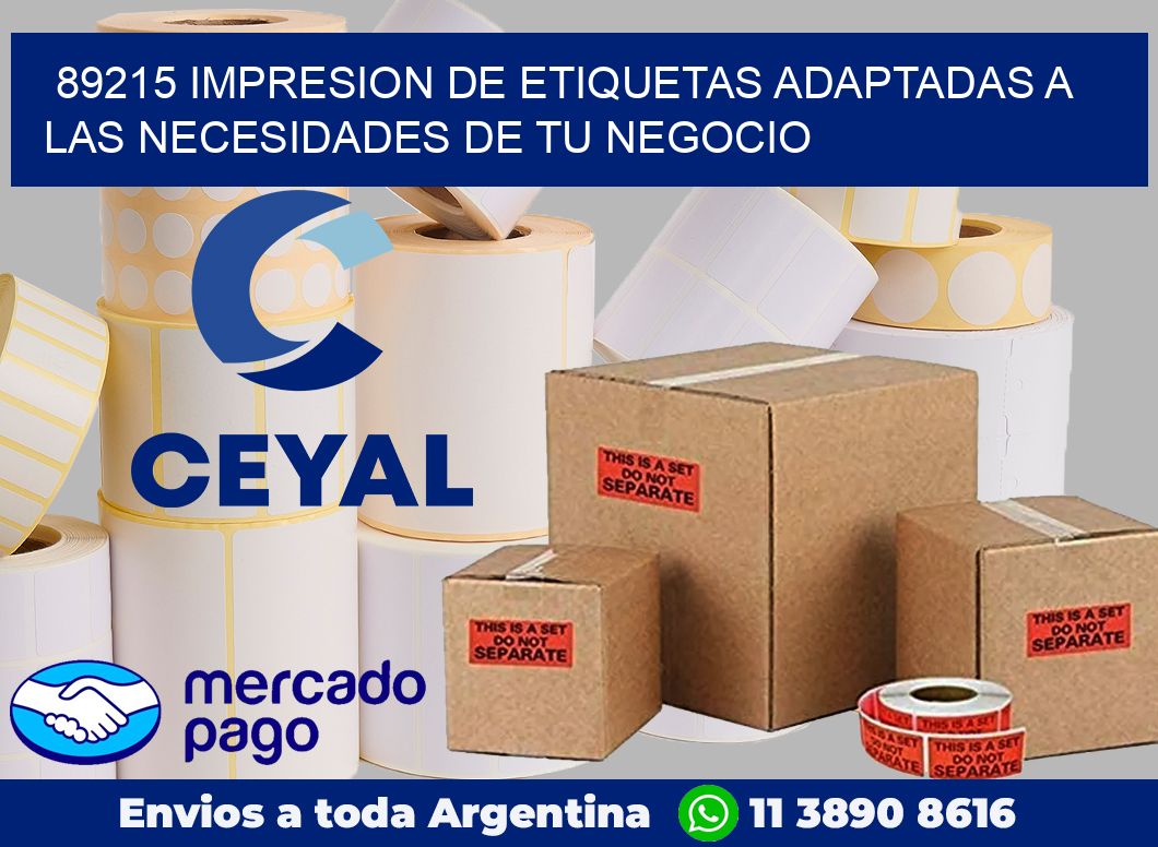 89215 IMPRESION DE ETIQUETAS ADAPTADAS A LAS NECESIDADES DE TU NEGOCIO