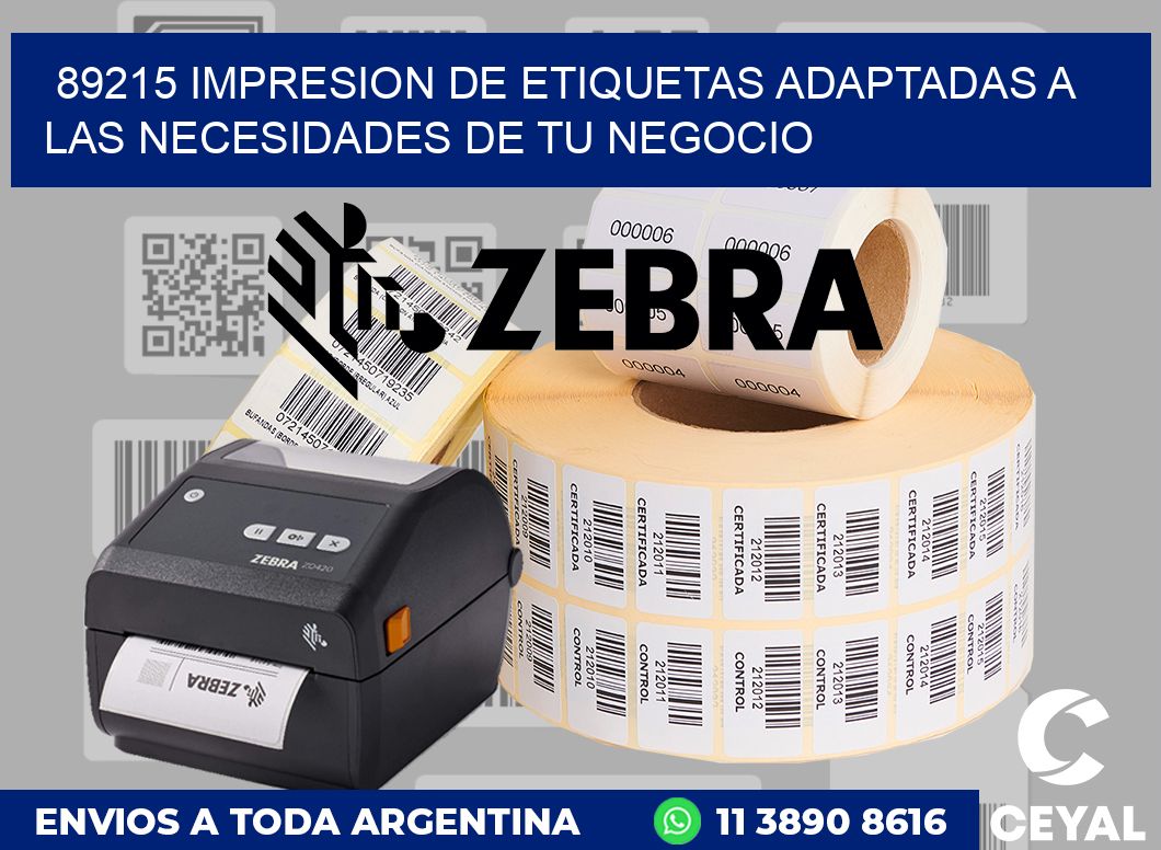 89215 IMPRESION DE ETIQUETAS ADAPTADAS A LAS NECESIDADES DE TU NEGOCIO