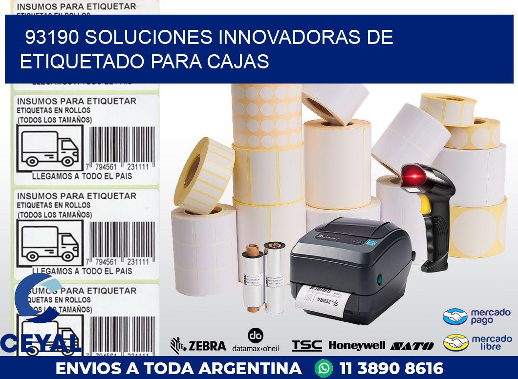 93190 SOLUCIONES INNOVADORAS DE ETIQUETADO PARA CAJAS