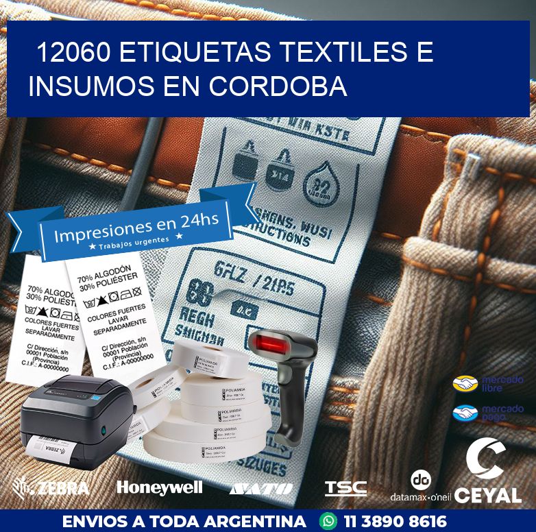 12060 ETIQUETAS TEXTILES E INSUMOS EN CORDOBA