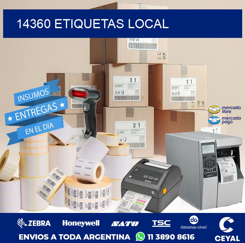 14360 ETIQUETAS LOCAL