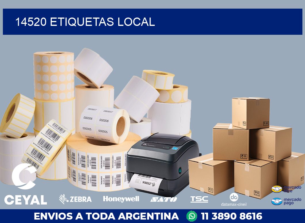 14520 ETIQUETAS LOCAL