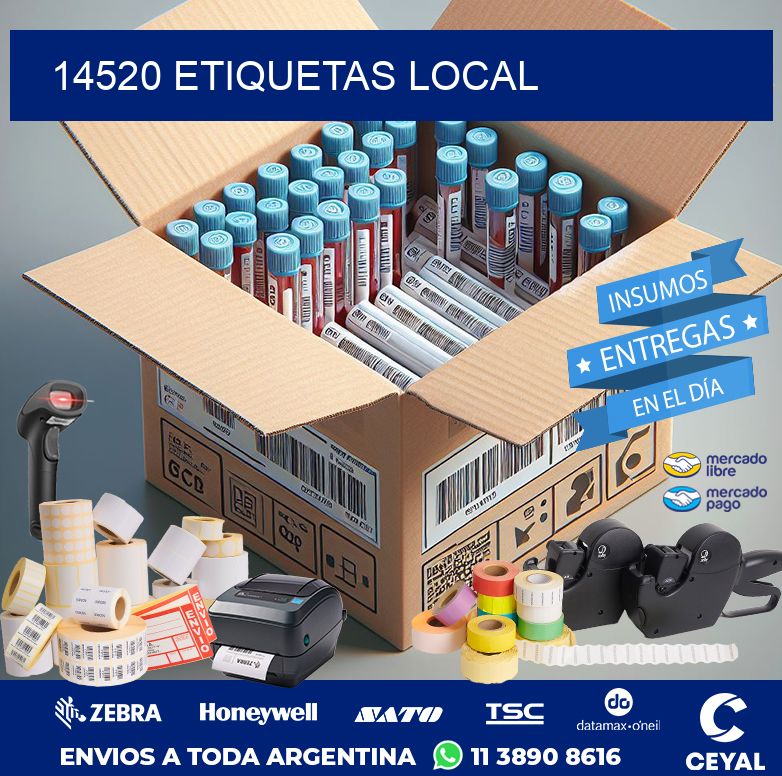14520 ETIQUETAS LOCAL