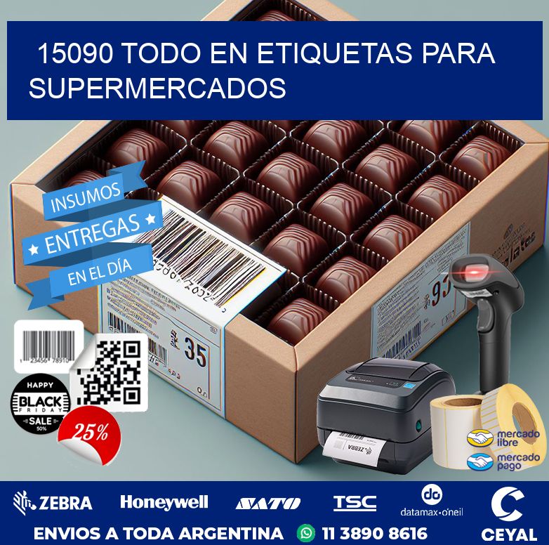 15090 TODO EN ETIQUETAS PARA SUPERMERCADOS
