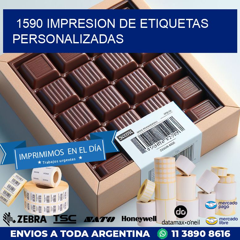 1590 IMPRESION DE ETIQUETAS PERSONALIZADAS
