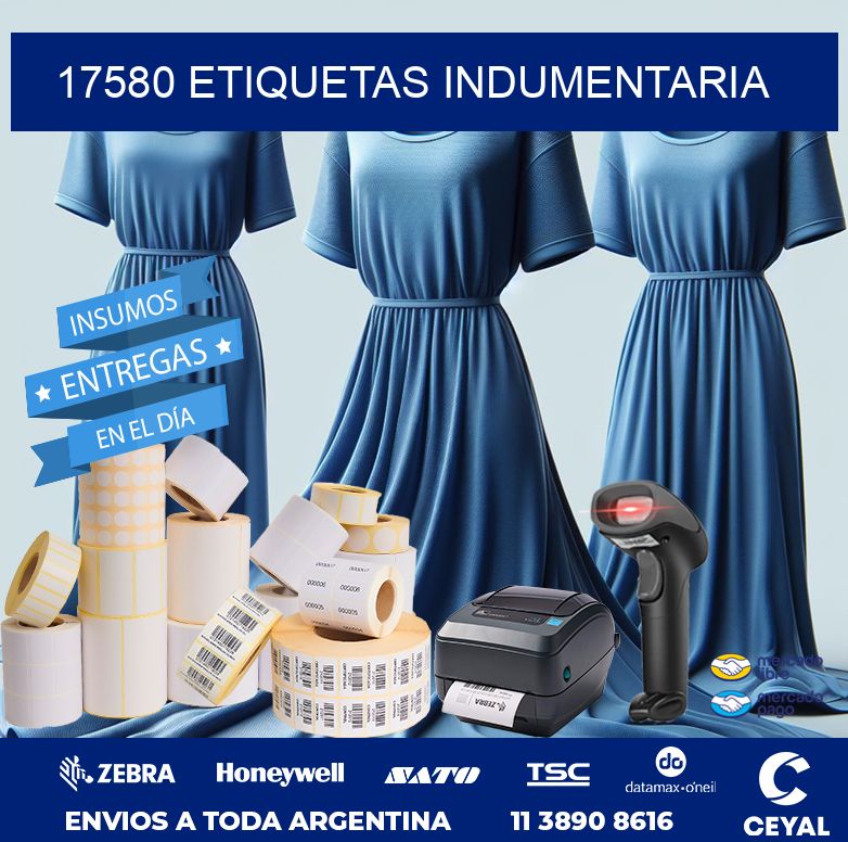 17580 ETIQUETAS INDUMENTARIA