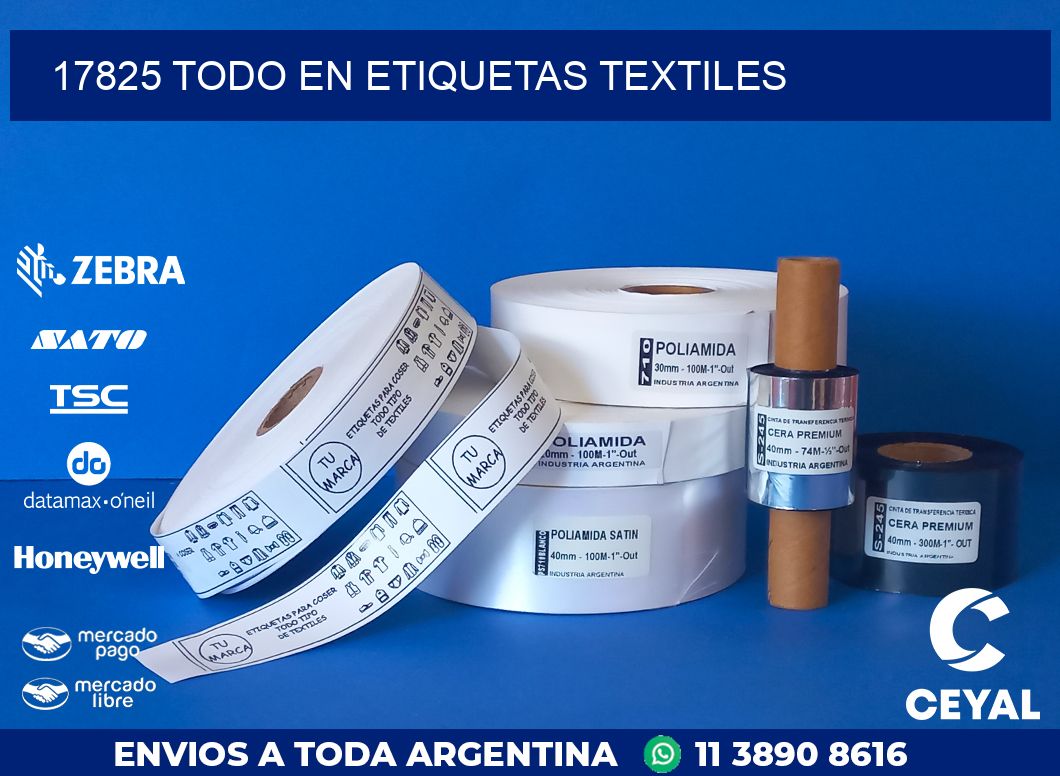 17825 TODO EN ETIQUETAS TEXTILES