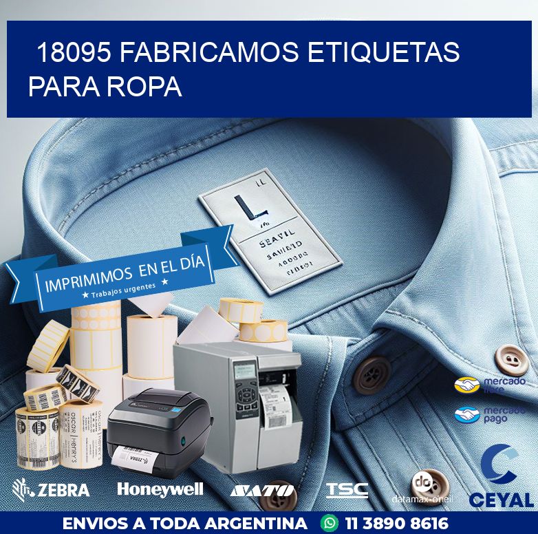 18095 FABRICAMOS ETIQUETAS PARA ROPA