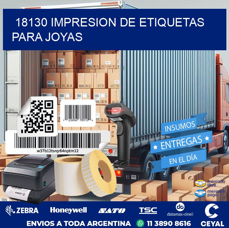 18130 IMPRESION DE ETIQUETAS PARA JOYAS
