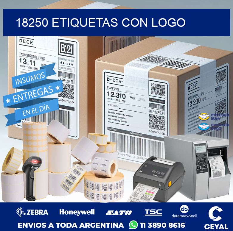 18250 ETIQUETAS CON LOGO