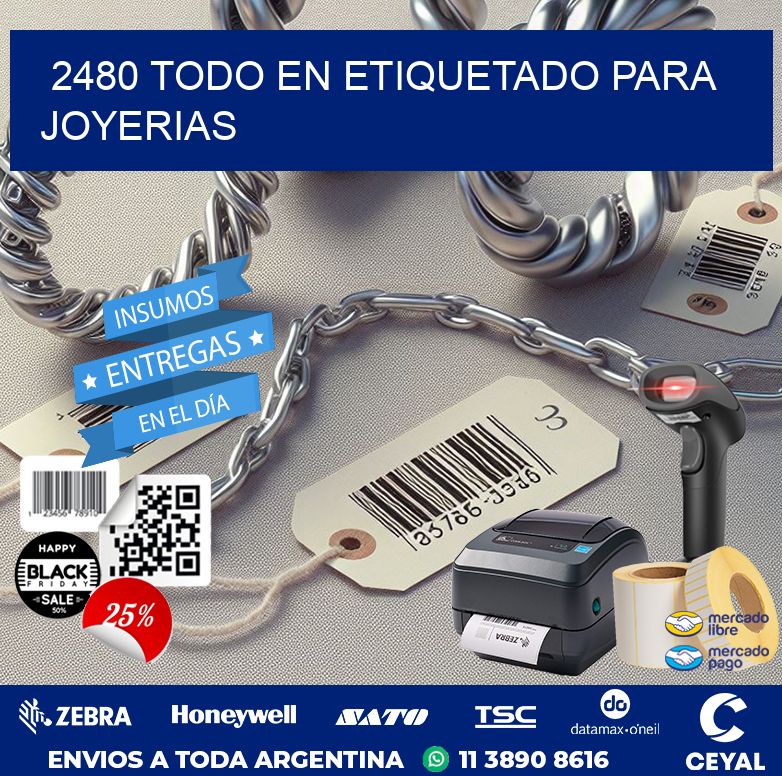 2480 TODO EN ETIQUETADO PARA JOYERIAS