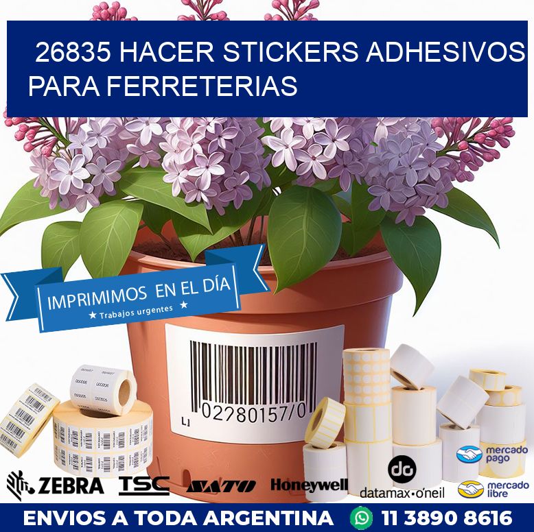26835 HACER STICKERS ADHESIVOS PARA FERRETERIAS
