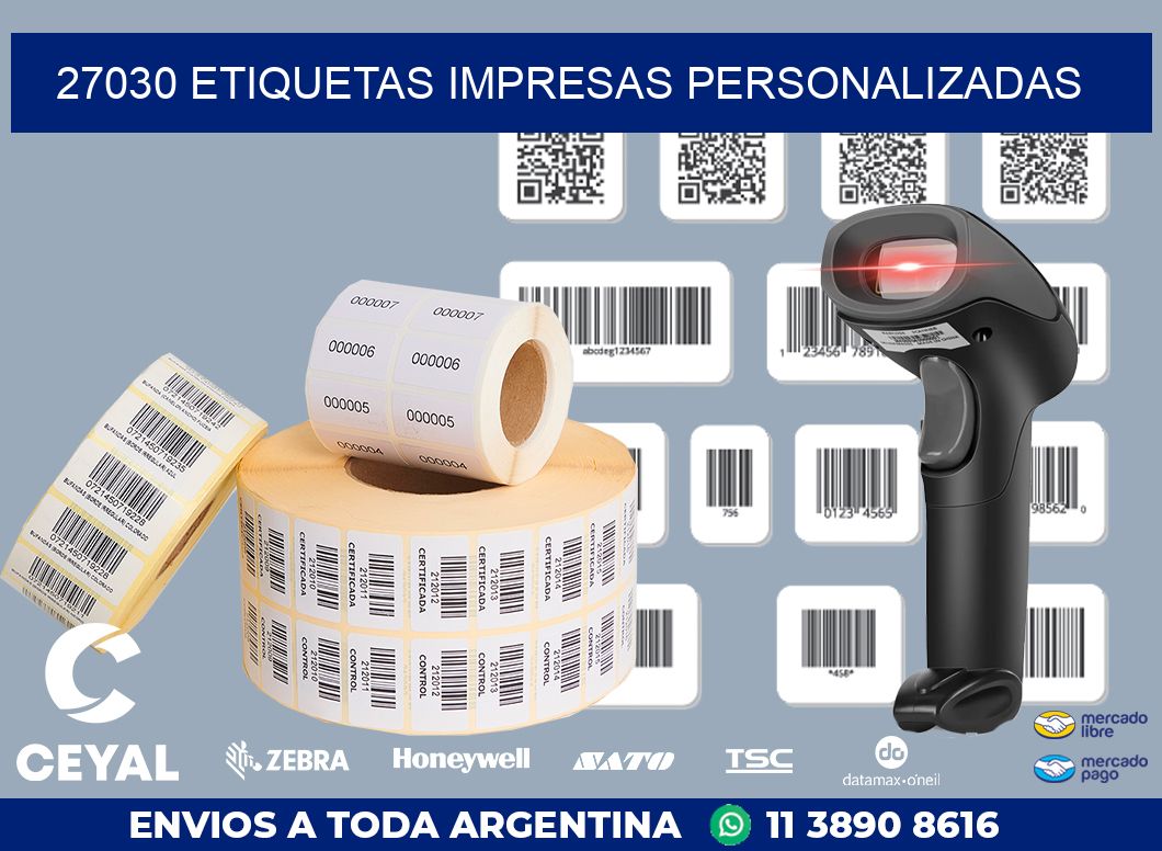 27030 ETIQUETAS IMPRESAS PERSONALIZADAS