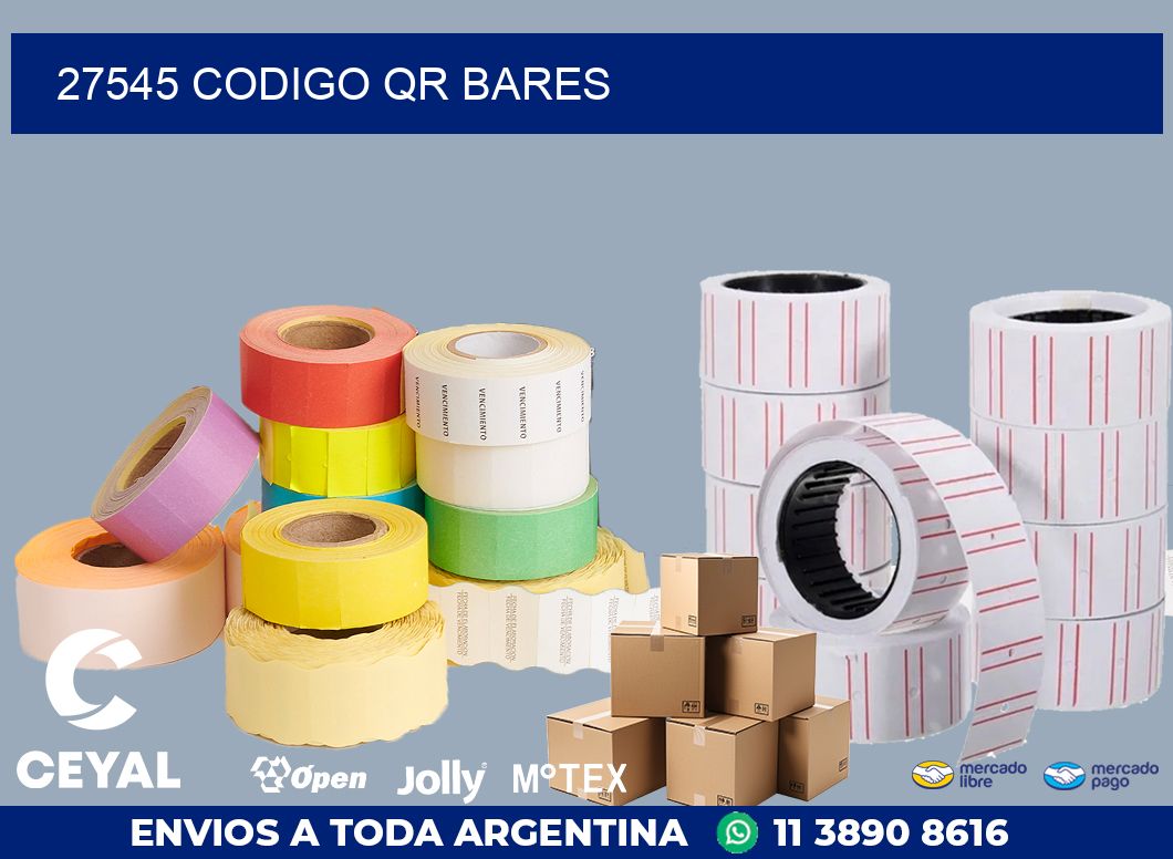 27545 CODIGO QR BARES