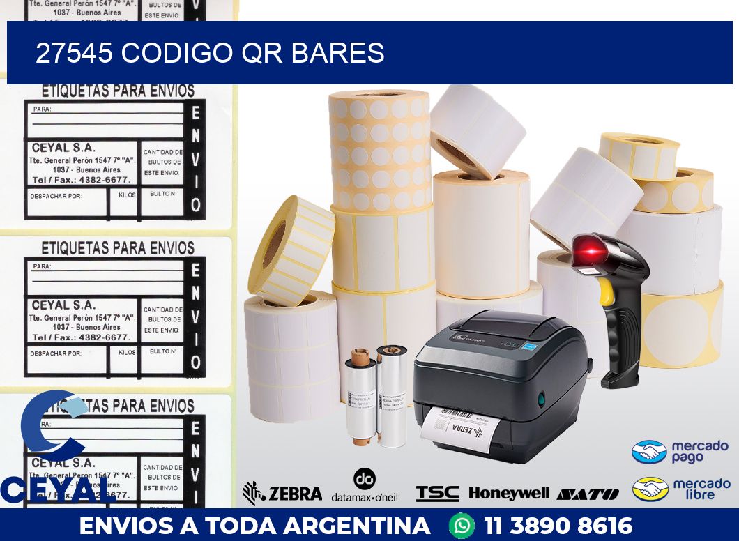 27545 CODIGO QR BARES