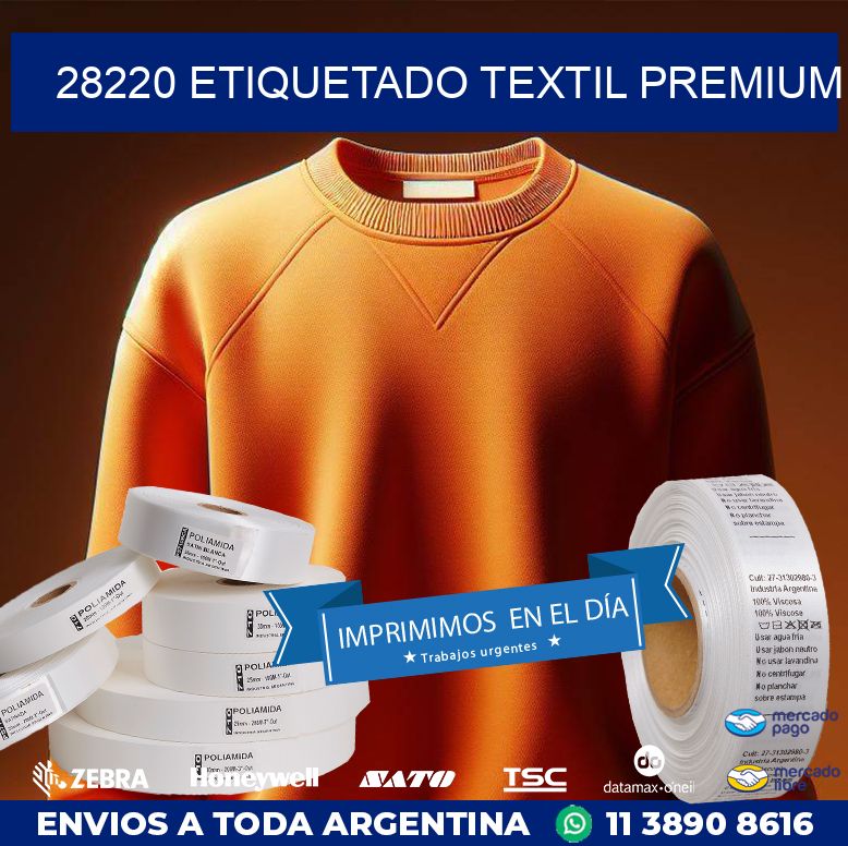 28220 ETIQUETADO TEXTIL PREMIUM