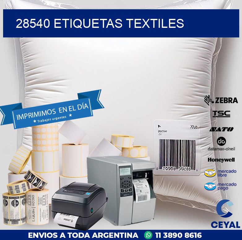 28540 ETIQUETAS TEXTILES