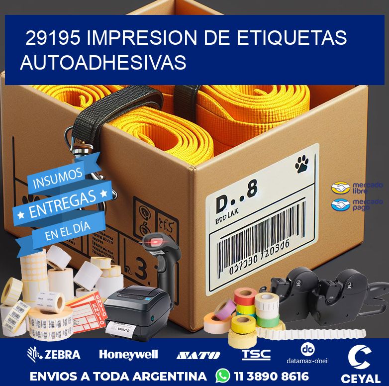 29195 IMPRESION DE ETIQUETAS AUTOADHESIVAS