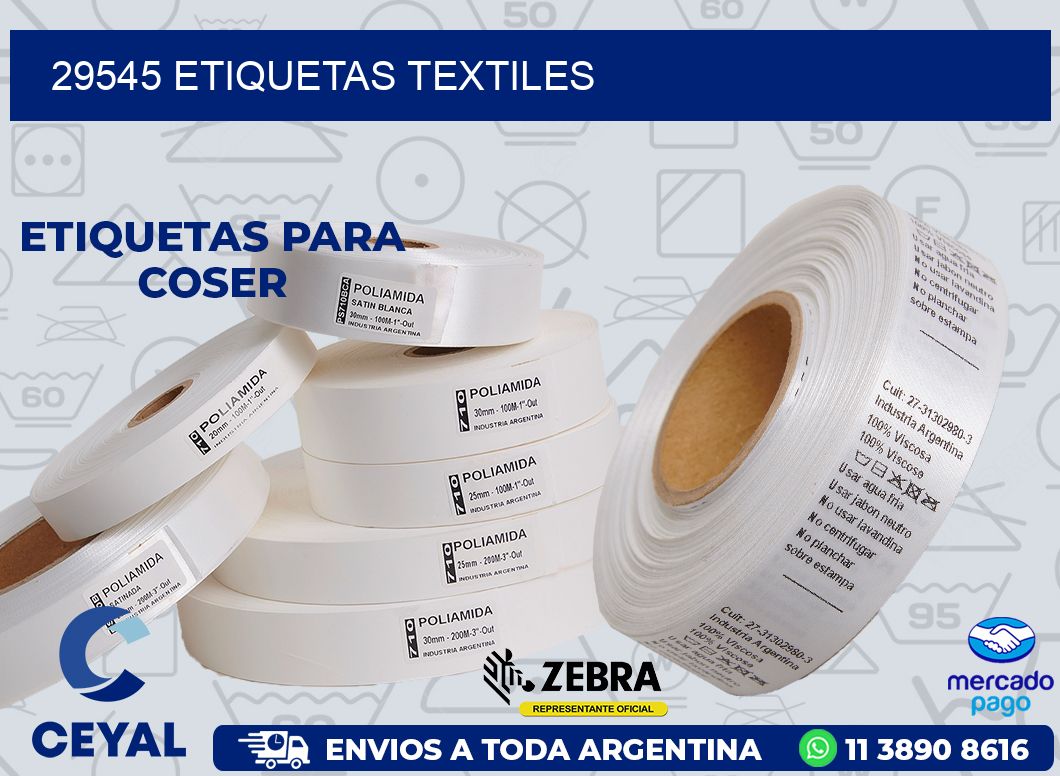 29545 ETIQUETAS TEXTILES