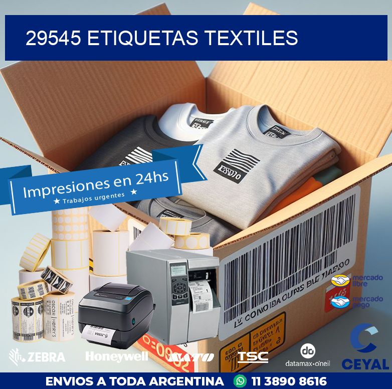 29545 ETIQUETAS TEXTILES