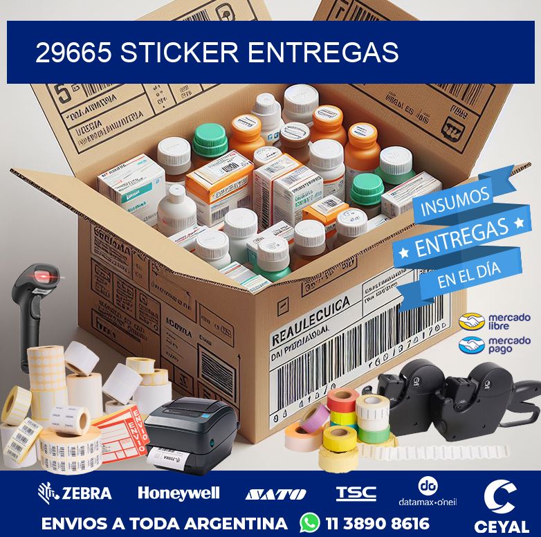 29665 STICKER ENTREGAS