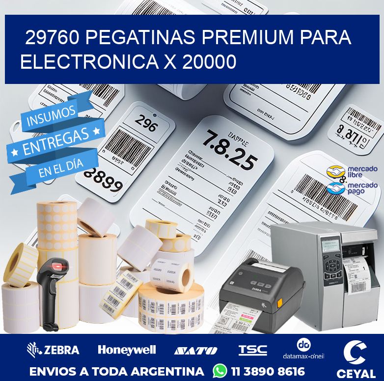 29760 PEGATINAS PREMIUM PARA ELECTRONICA X 20000
