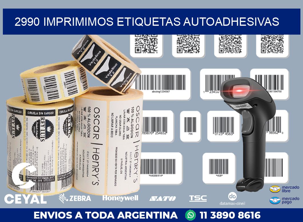 2990 IMPRIMIMOS ETIQUETAS AUTOADHESIVAS