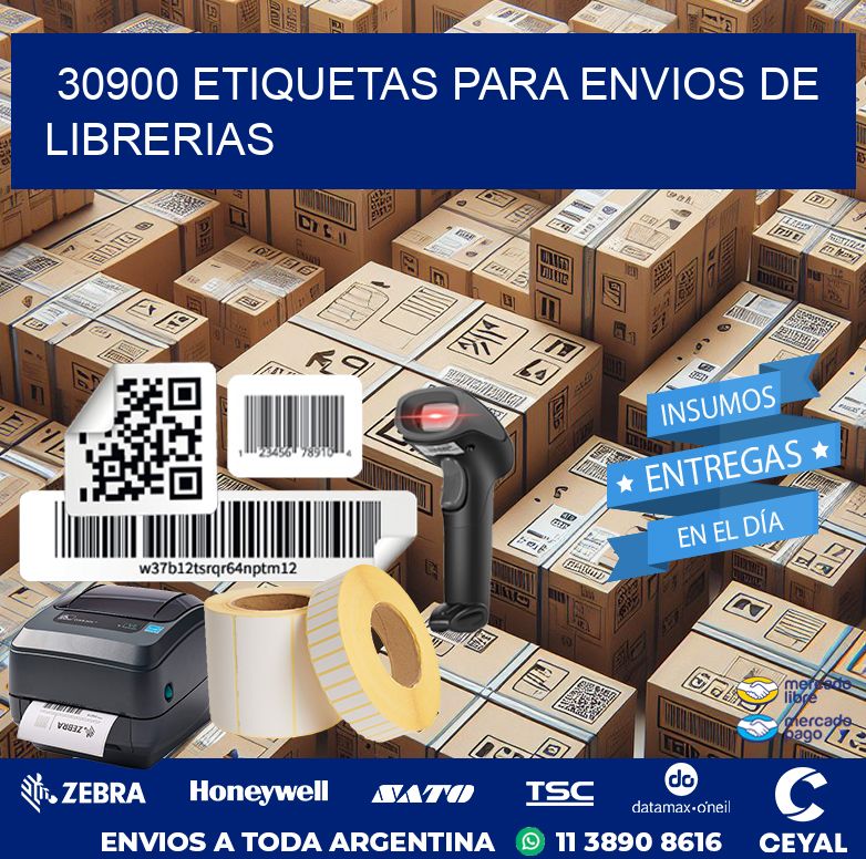 30900 ETIQUETAS PARA ENVIOS DE LIBRERIAS