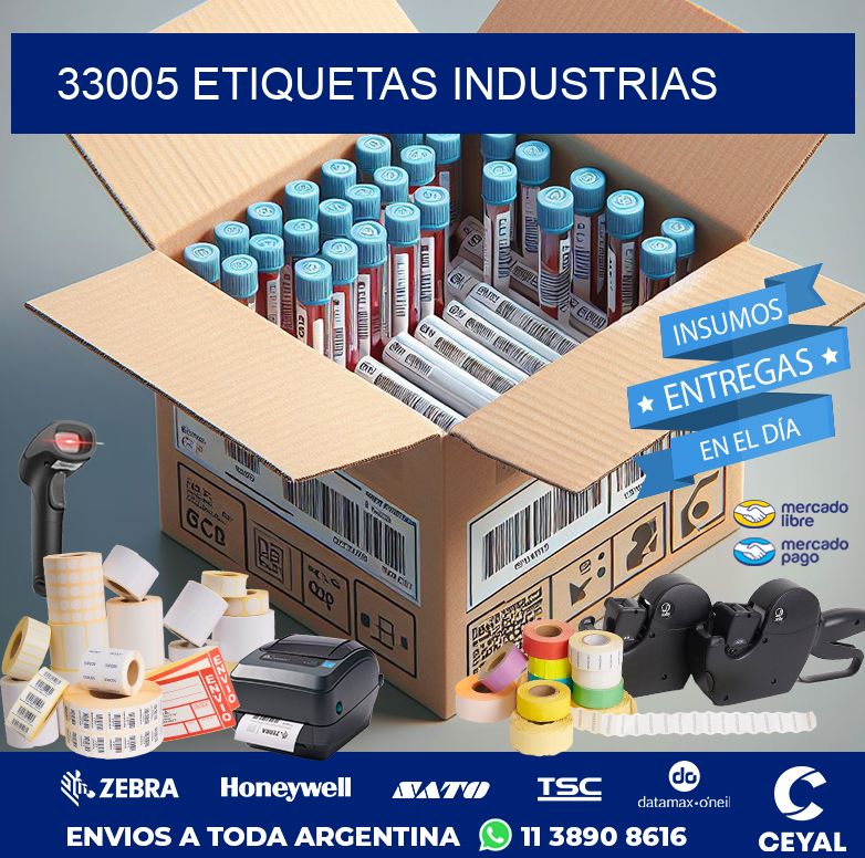 33005 ETIQUETAS INDUSTRIAS