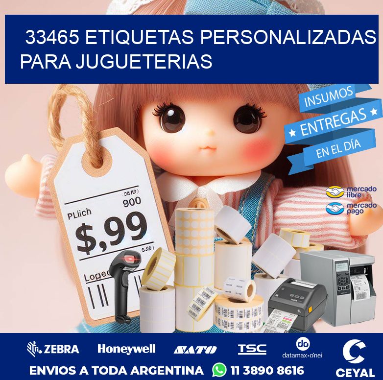 33465 ETIQUETAS PERSONALIZADAS PARA JUGUETERIAS