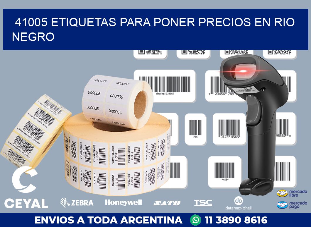 41005 ETIQUETAS PARA PONER PRECIOS EN RIO NEGRO